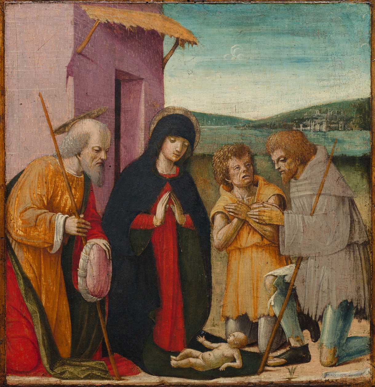 Adoration des bergers, c. 1480-1500 - Unbekannt