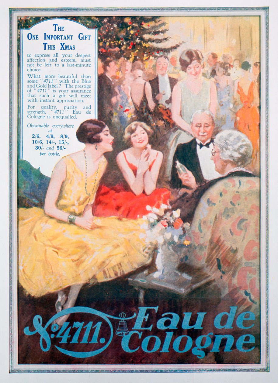 Publicité pour 4711 Eau de Cologne, 1928 - Unbekannt
