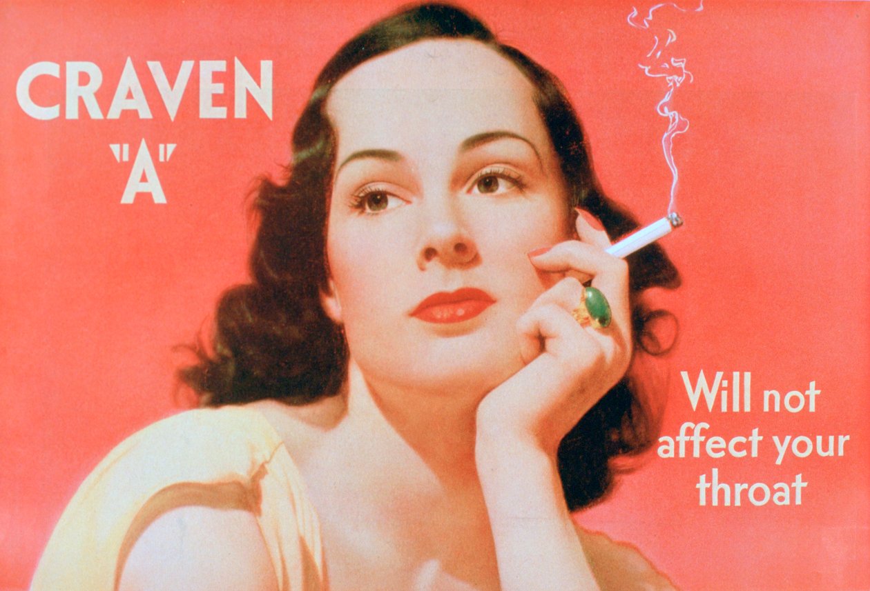 Publicité pour les cigarettes Craven A, 1939 - Unbekannt