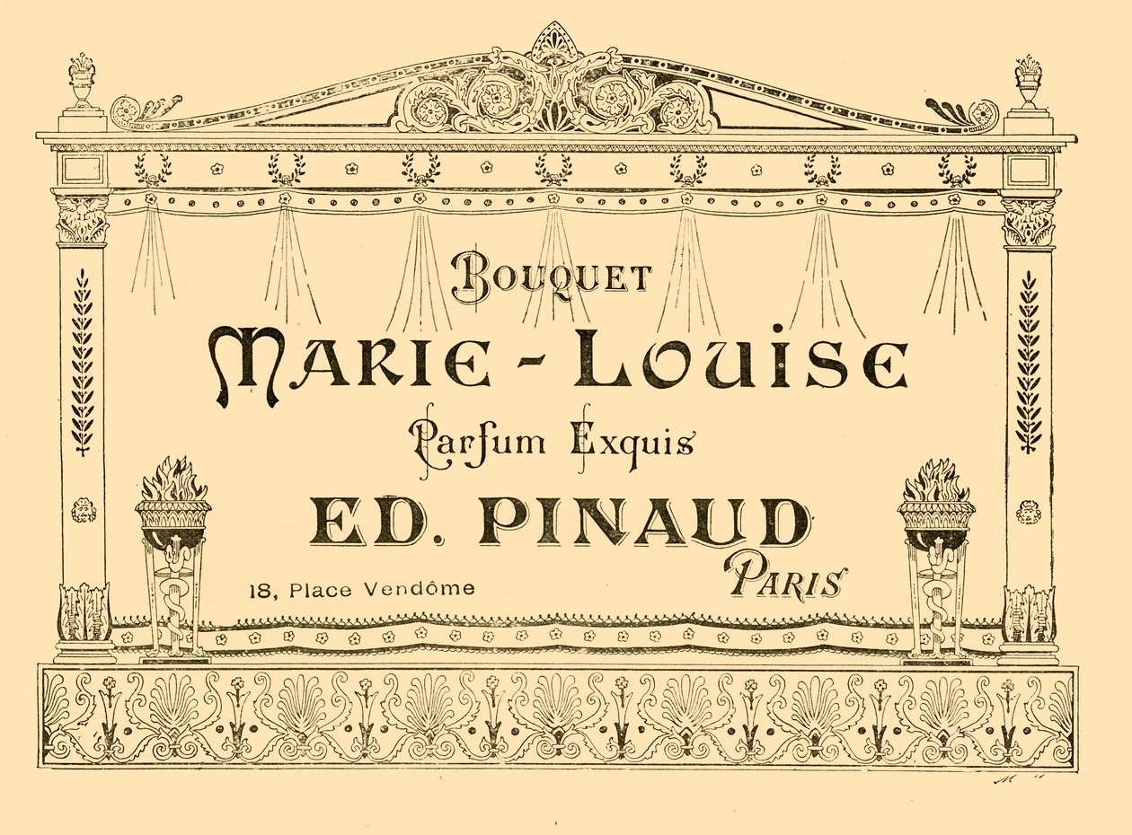 Publicité pour le parfum Marie-Louise, 1903 - Unbekannt