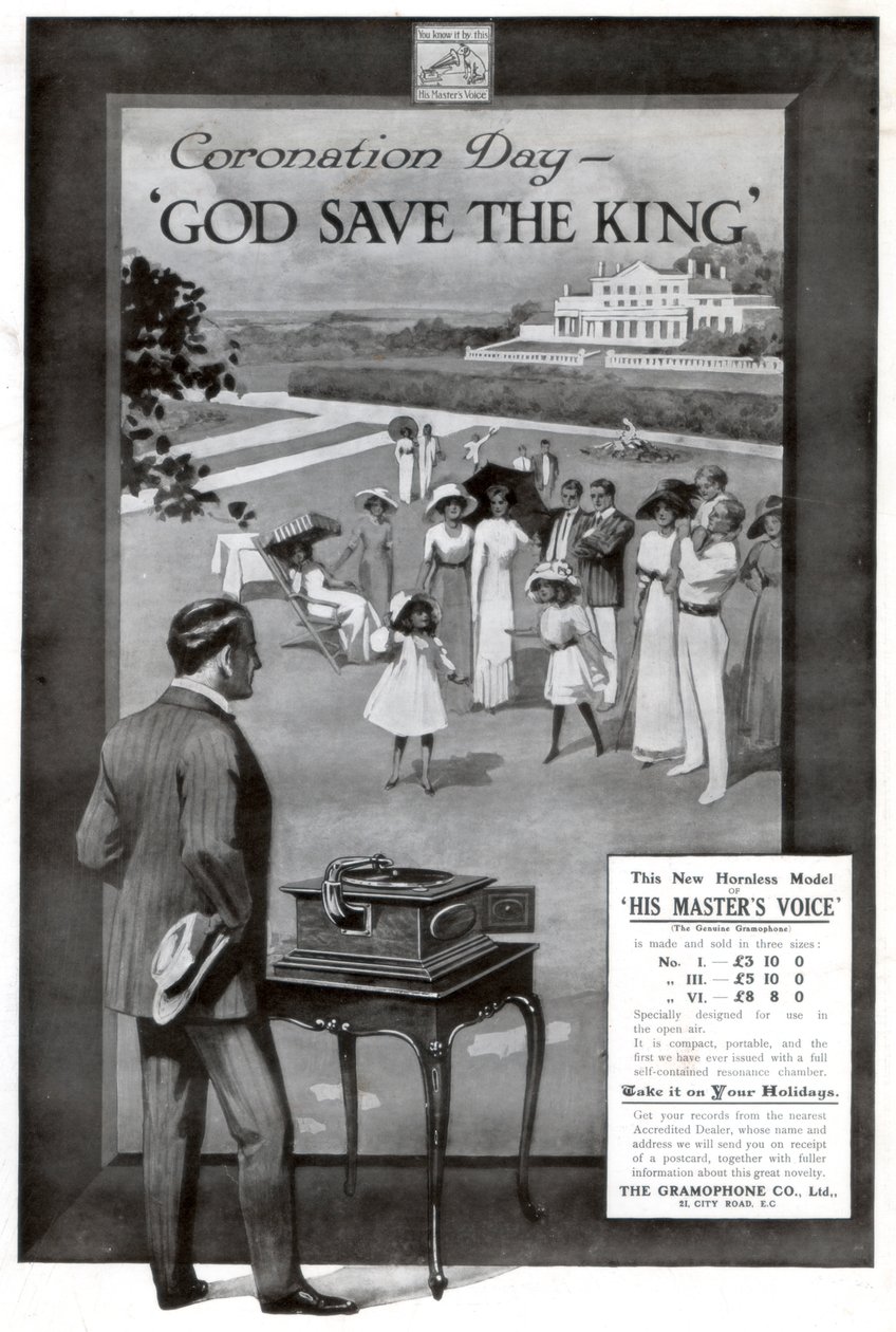 Publicité pour la Gramophone and Co. Ltd - Unbekannt