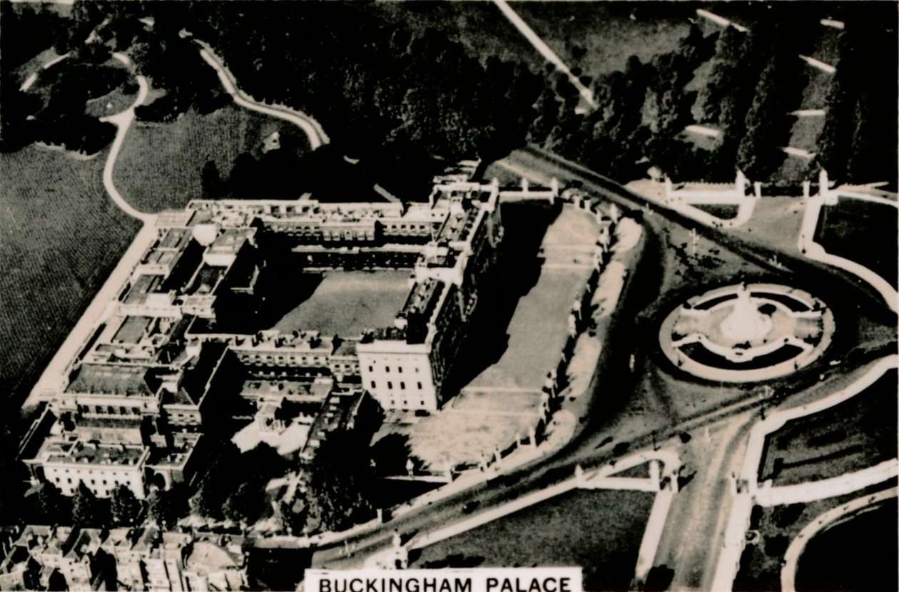 Vue aérienne du palais de Buckingham, 1939 - Unbekannt