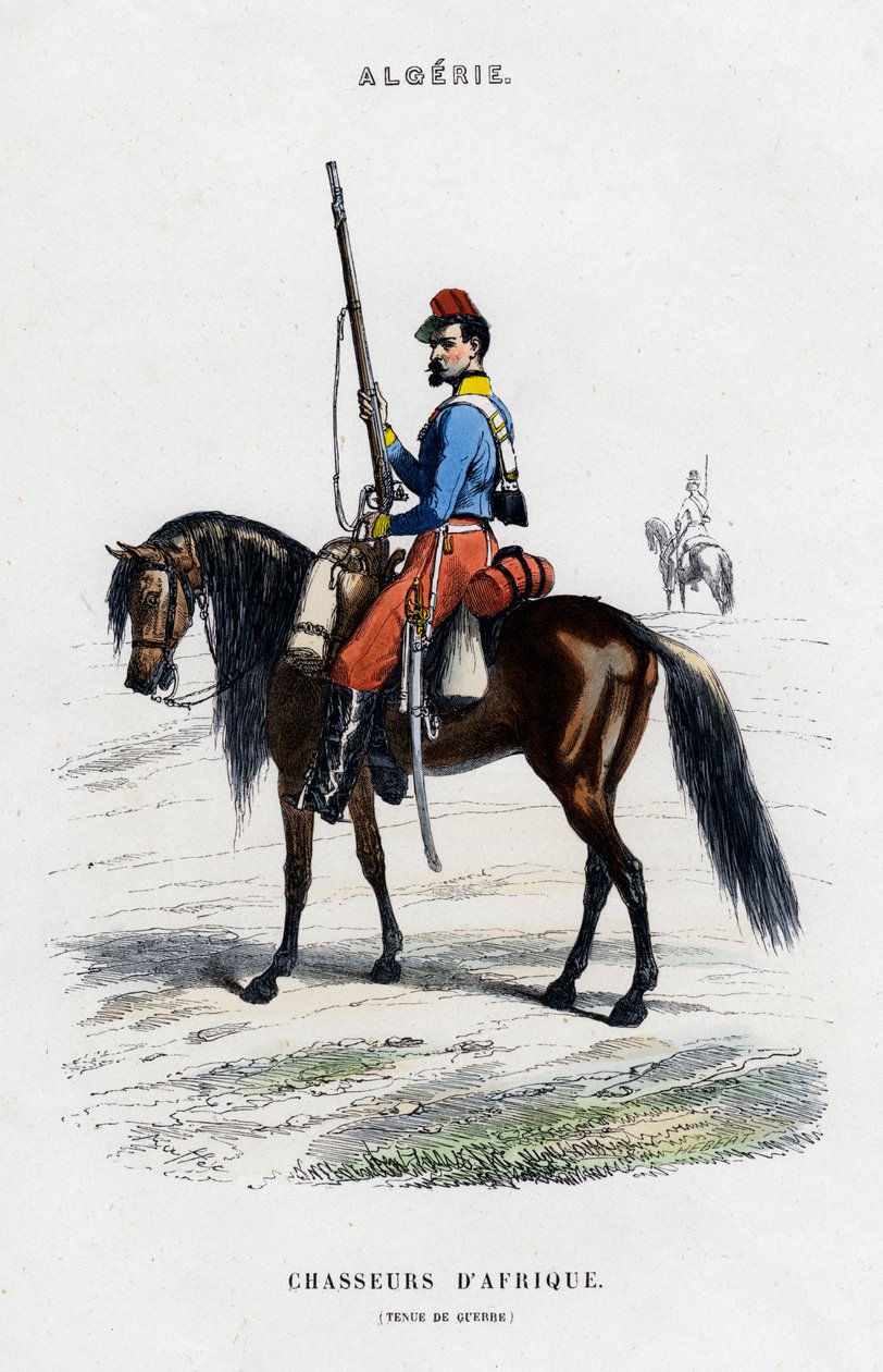 Cavalerie légère africaine, armée française en Algérie - Unbekannt