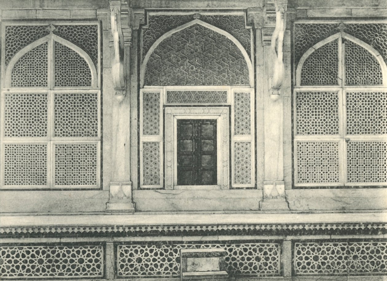 Agra. Écran du tombeau de Sulim Chishti, Futtehpur Sikri - Unbekannt