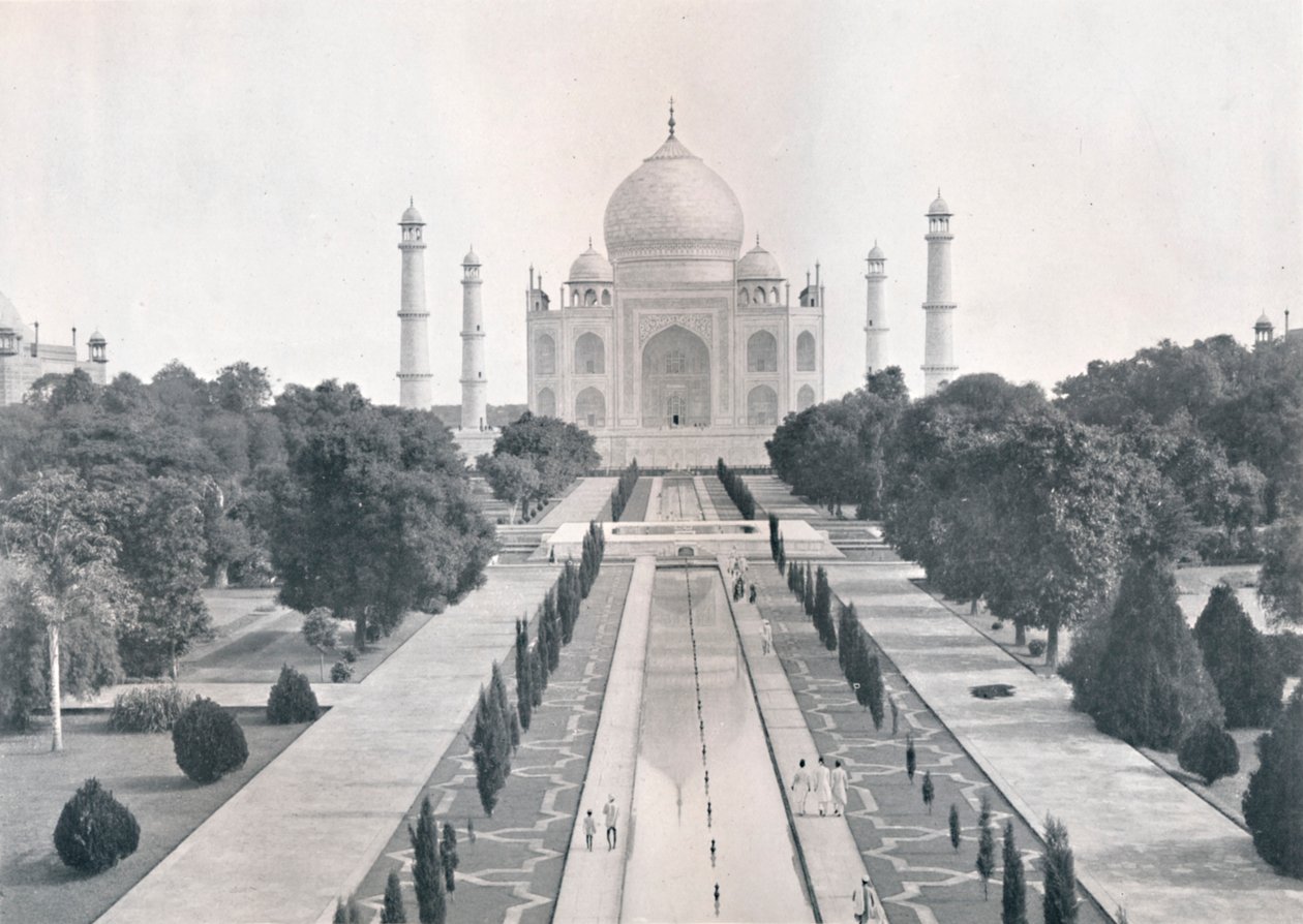 Agra. Le Taj Mahal, vers 1920 - Unbekannt