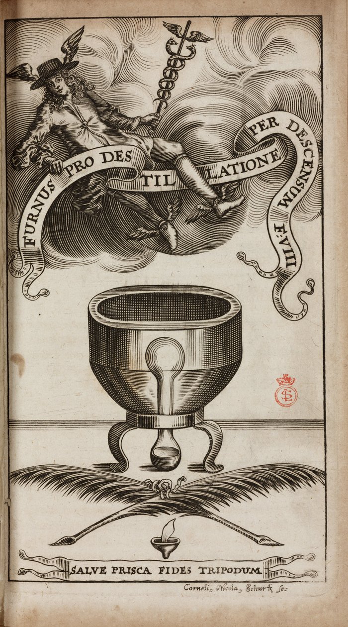 Un four de distillation alchimique - Unbekannt