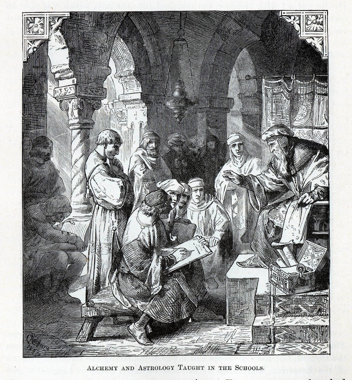 Alchimie et astrologie enseignées dans les écoles, 1882 - Unbekannt