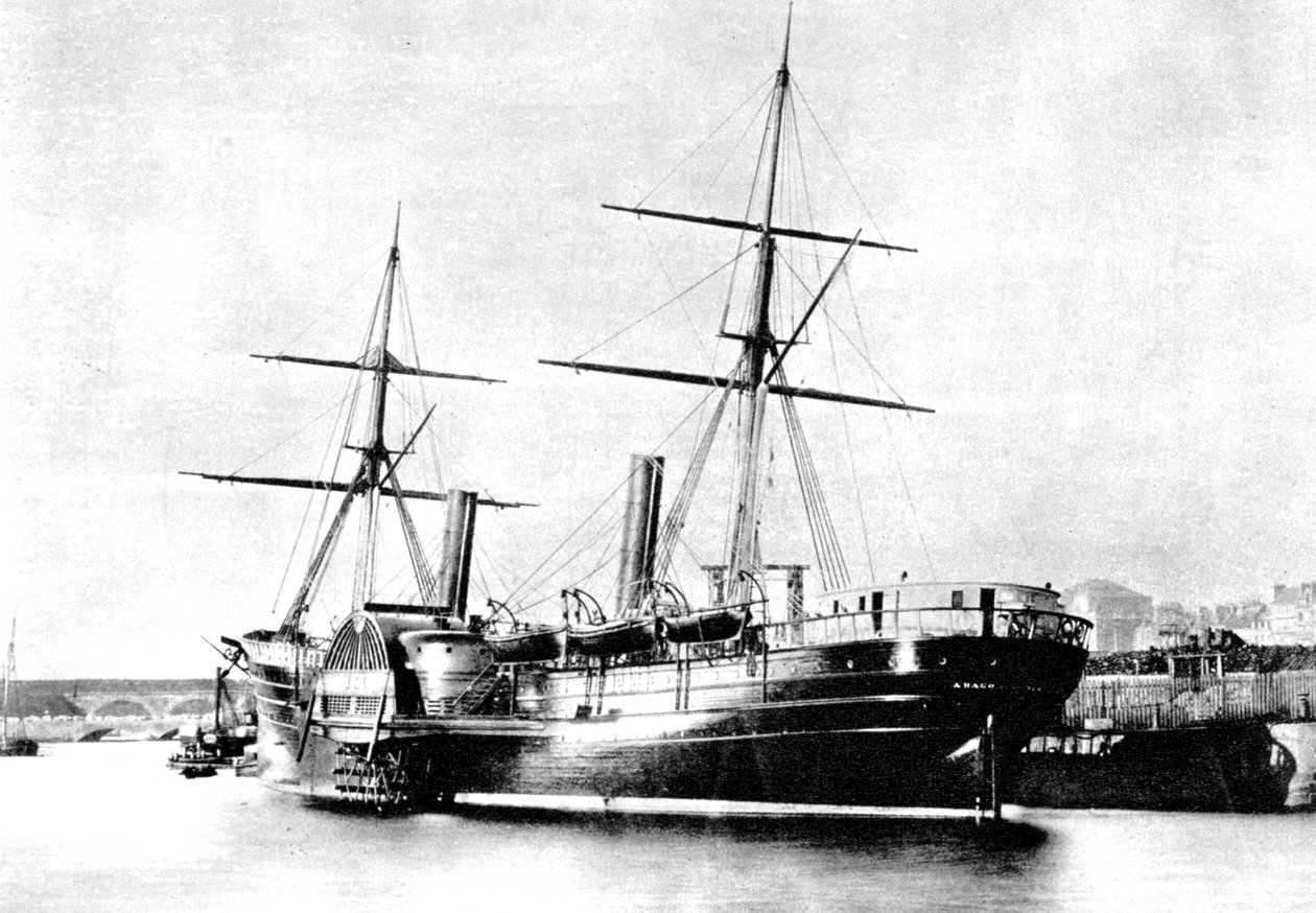 Paquebot transatlantique américain, Arago, 1856 - Unbekannt