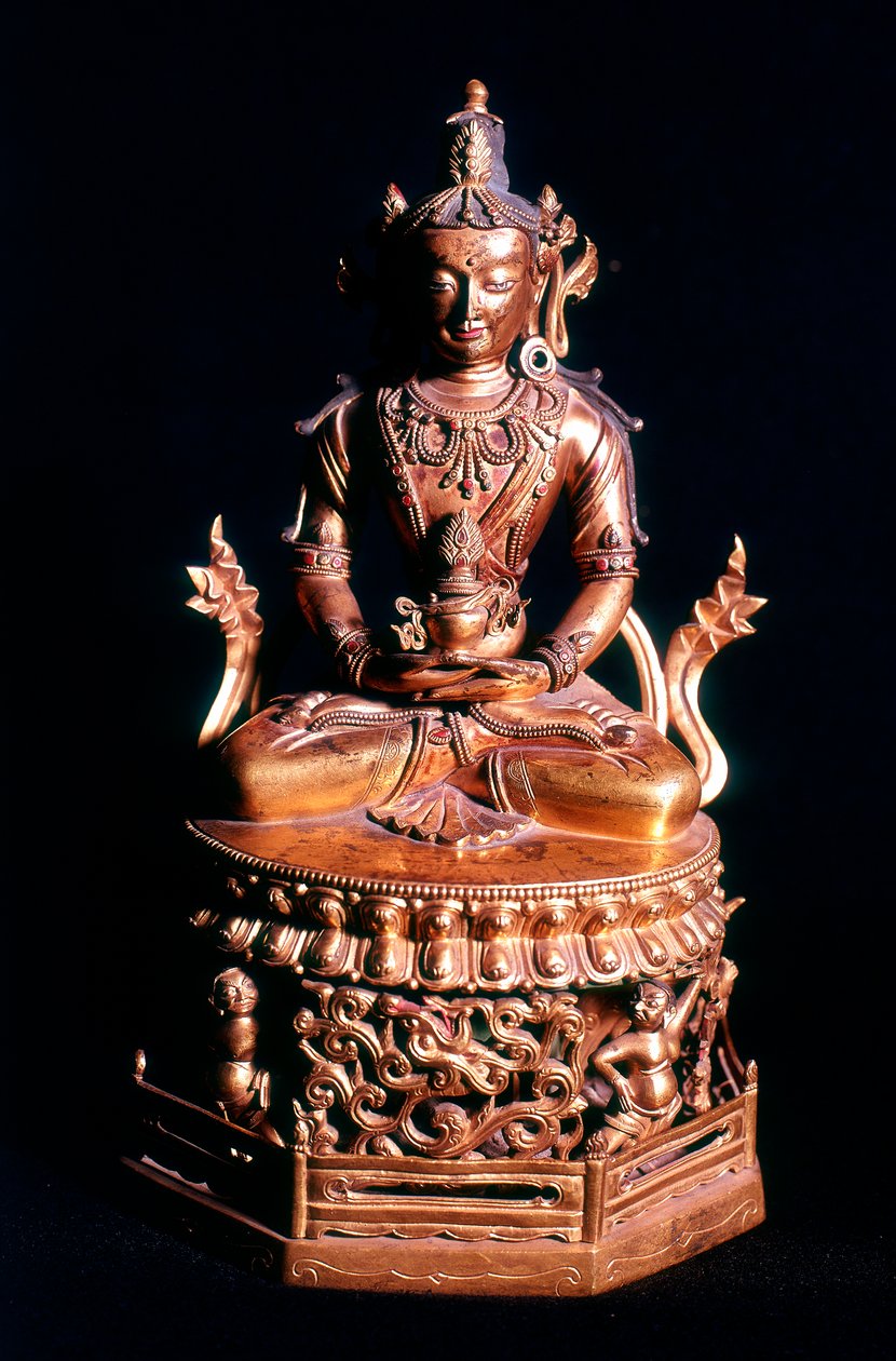 Bouddha Amitabha, XVIIIe siècle - Unbekannt