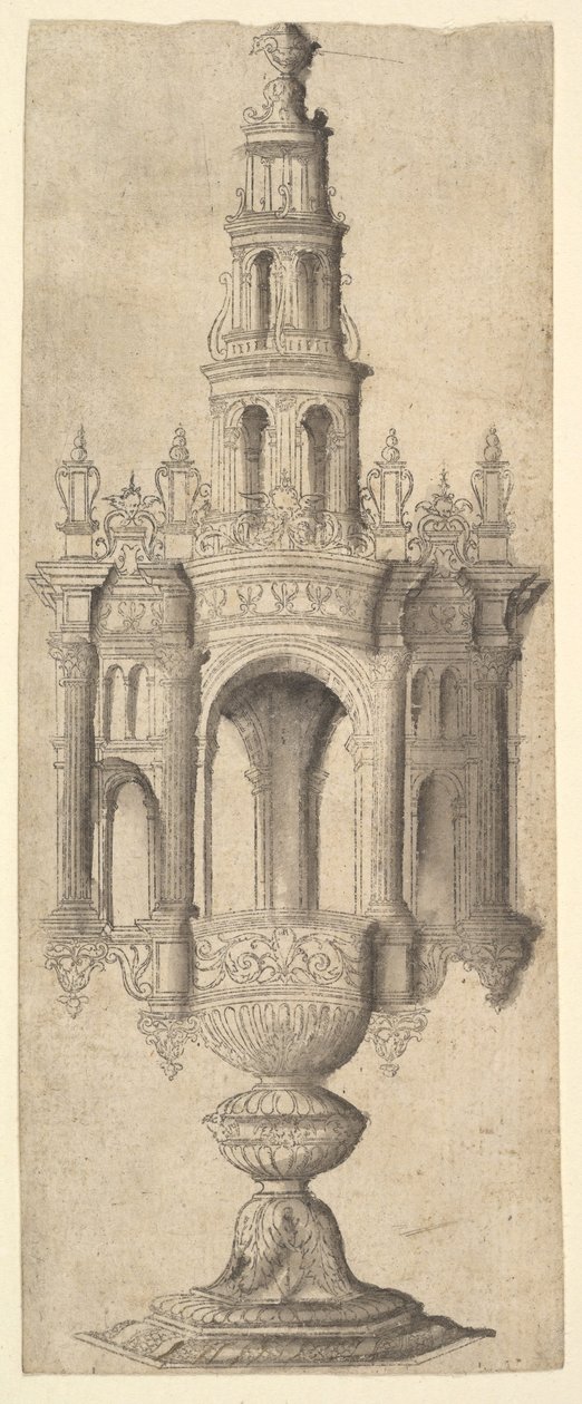 Une monstrance architecturale - Unbekannt