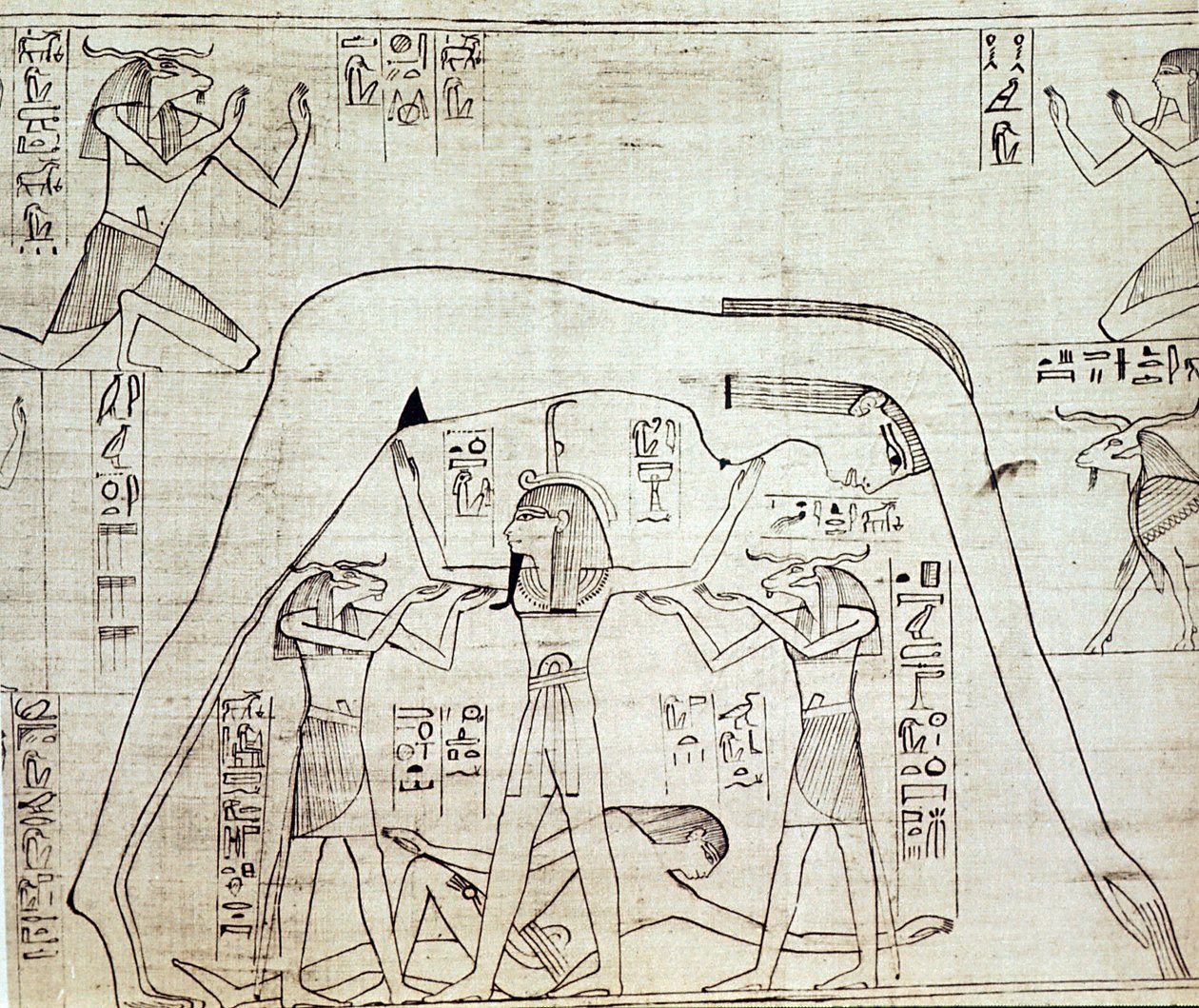 Cosmos égyptien ancien, vers 1025 av. J.-C. - Unbekannt