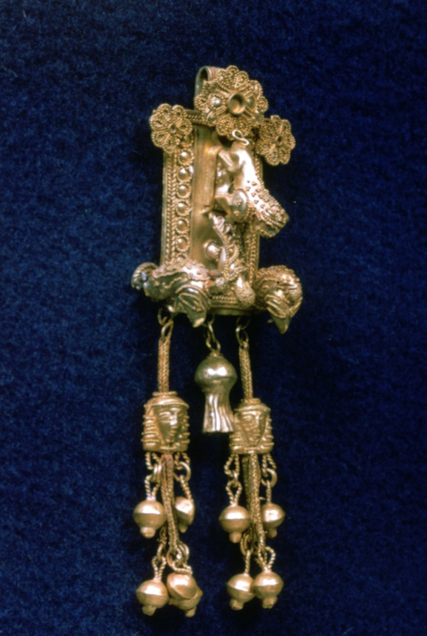 Pendentif de temple grec antique, c630-620 av. J.-C. - Unbekannt