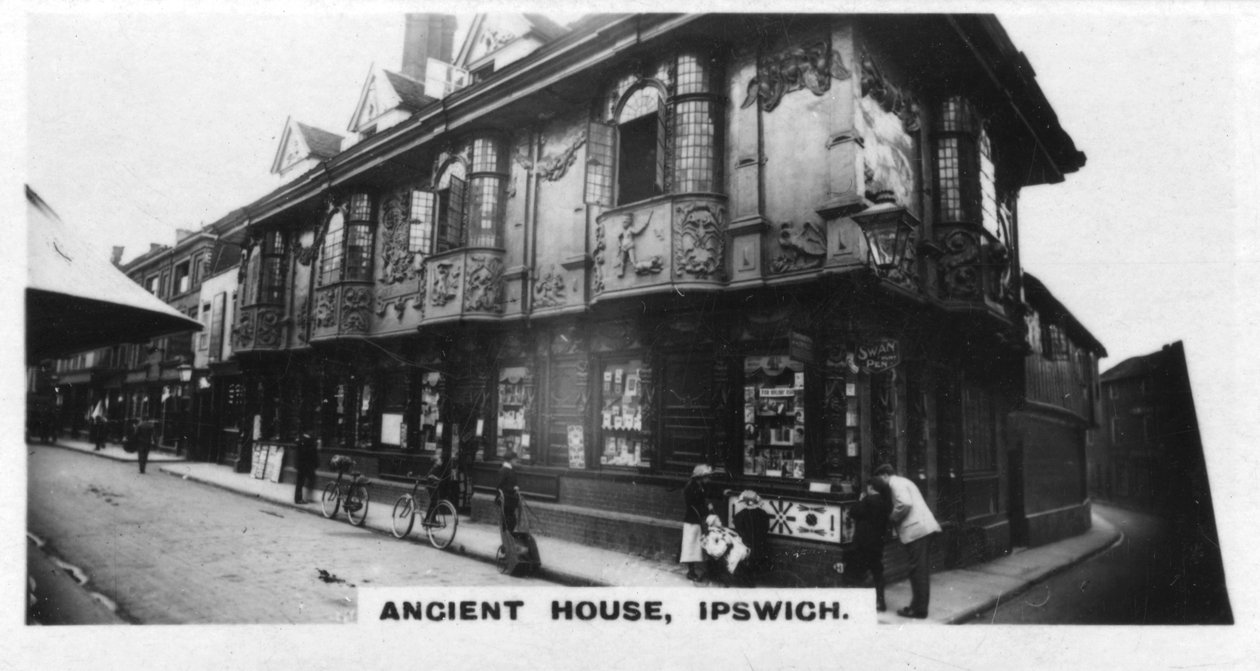 Ancienne maison, Ipswich, Suffolk, vers les années 1920 - Unbekannt
