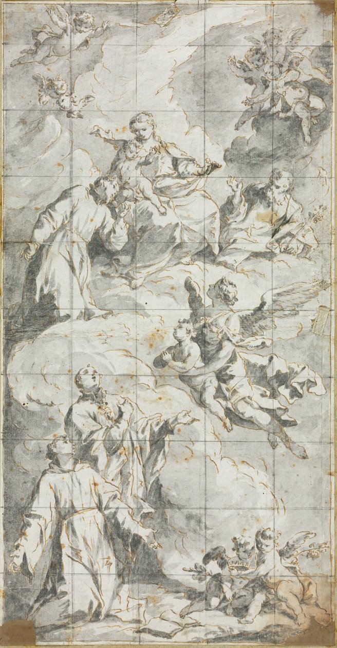 Apothéose de la Vierge, 1600s - Unbekannt