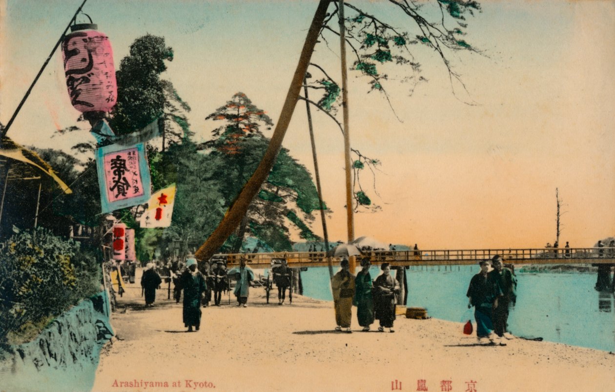 Arashiyama à Kyoto, c1900 - Unbekannt