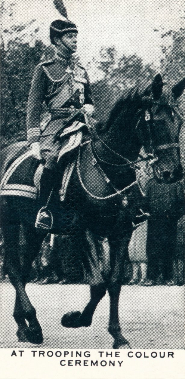 À la cérémonie de Trooping The Colour, 1932 1937 - Unbekannt