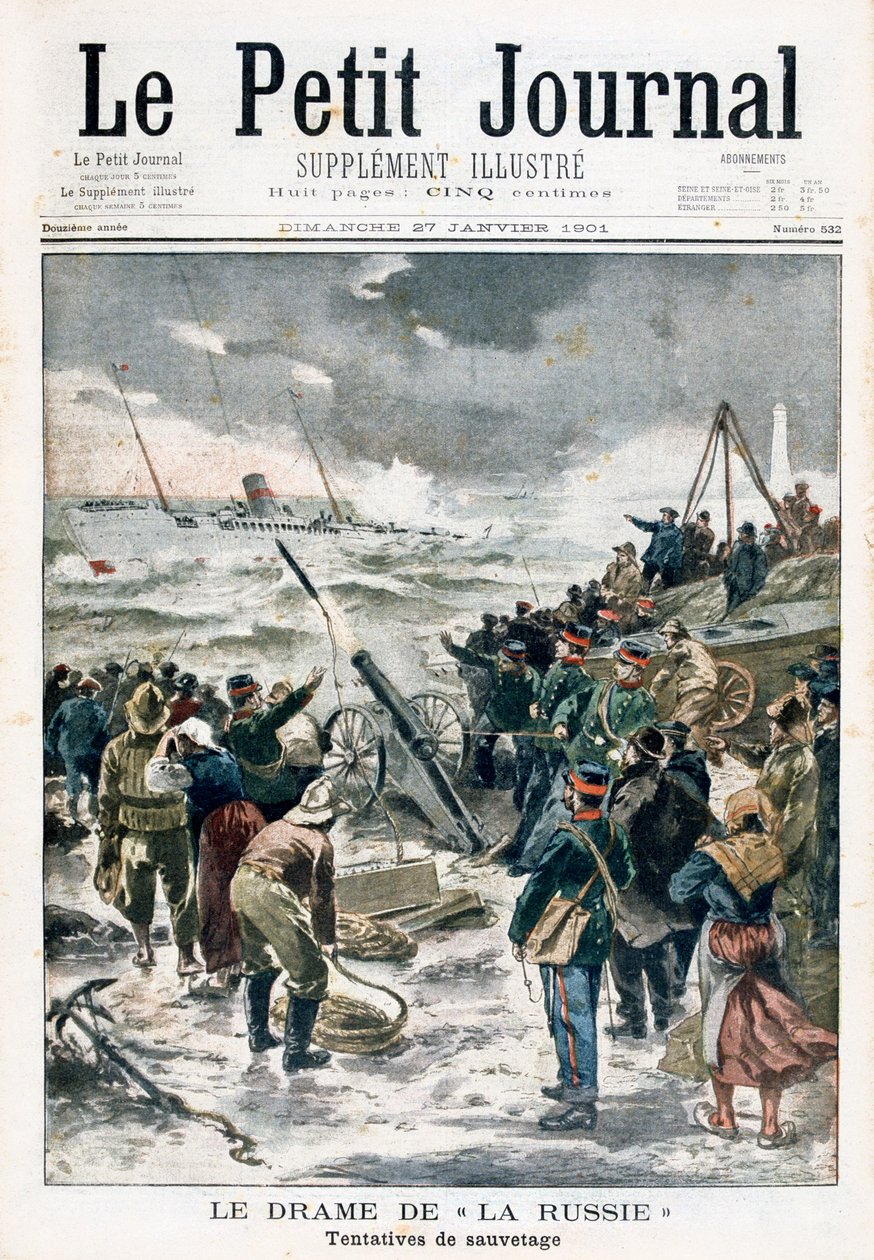 Tentatives de sauvetage, 1901 - Unbekannt