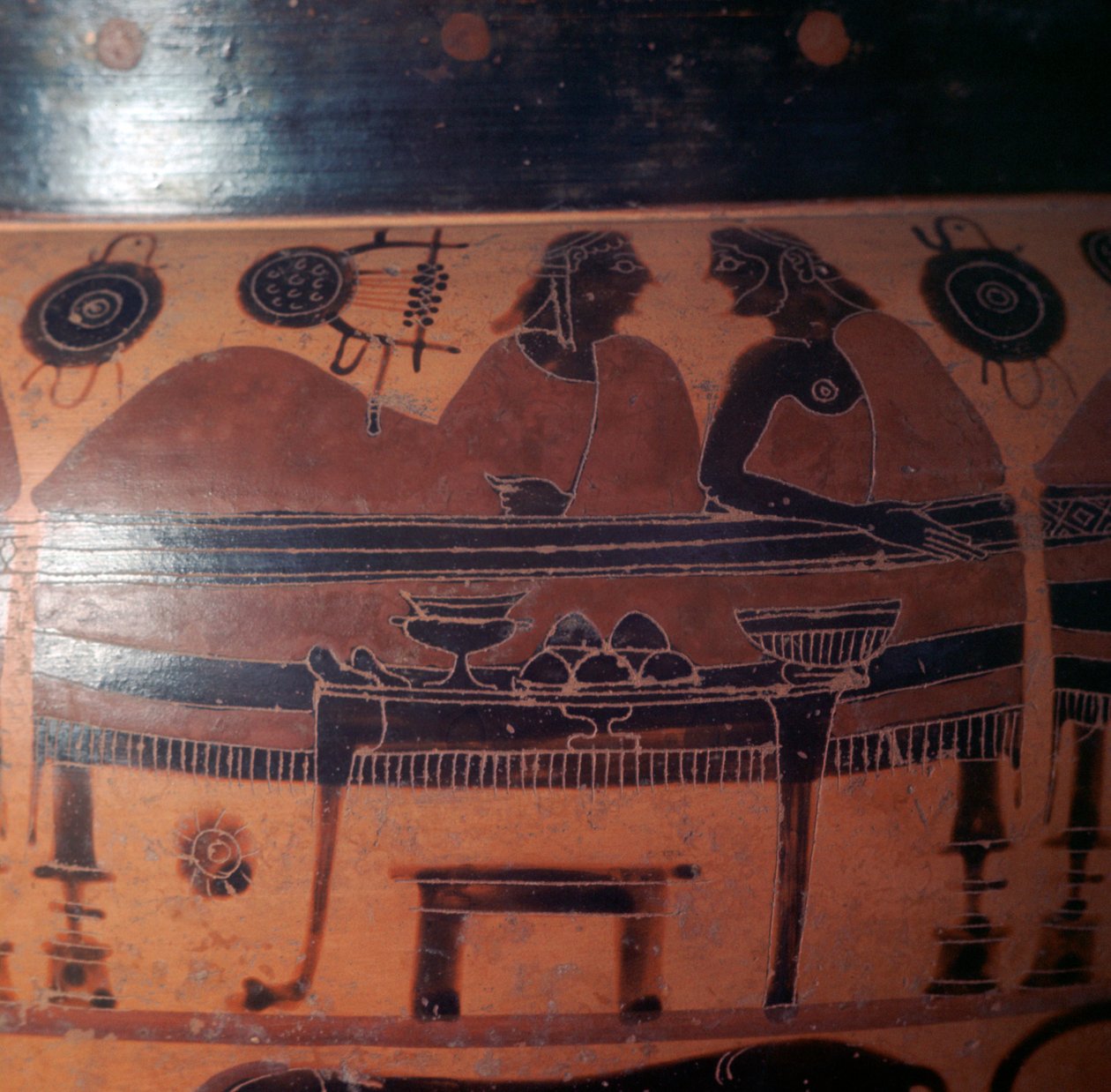 Vase grec à figures rouges, Ve siècle av. J.-C. - Unbekannt