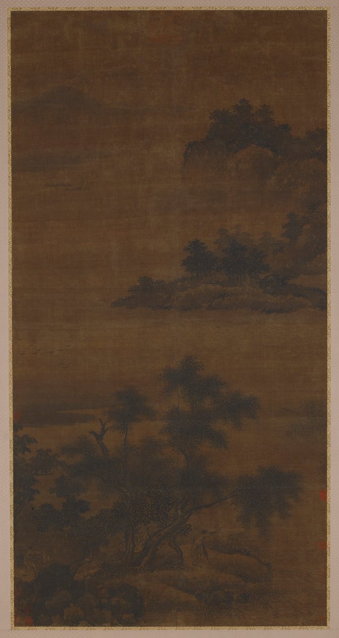 En attendant le ferry, dynastie Ming - Unbekannt
