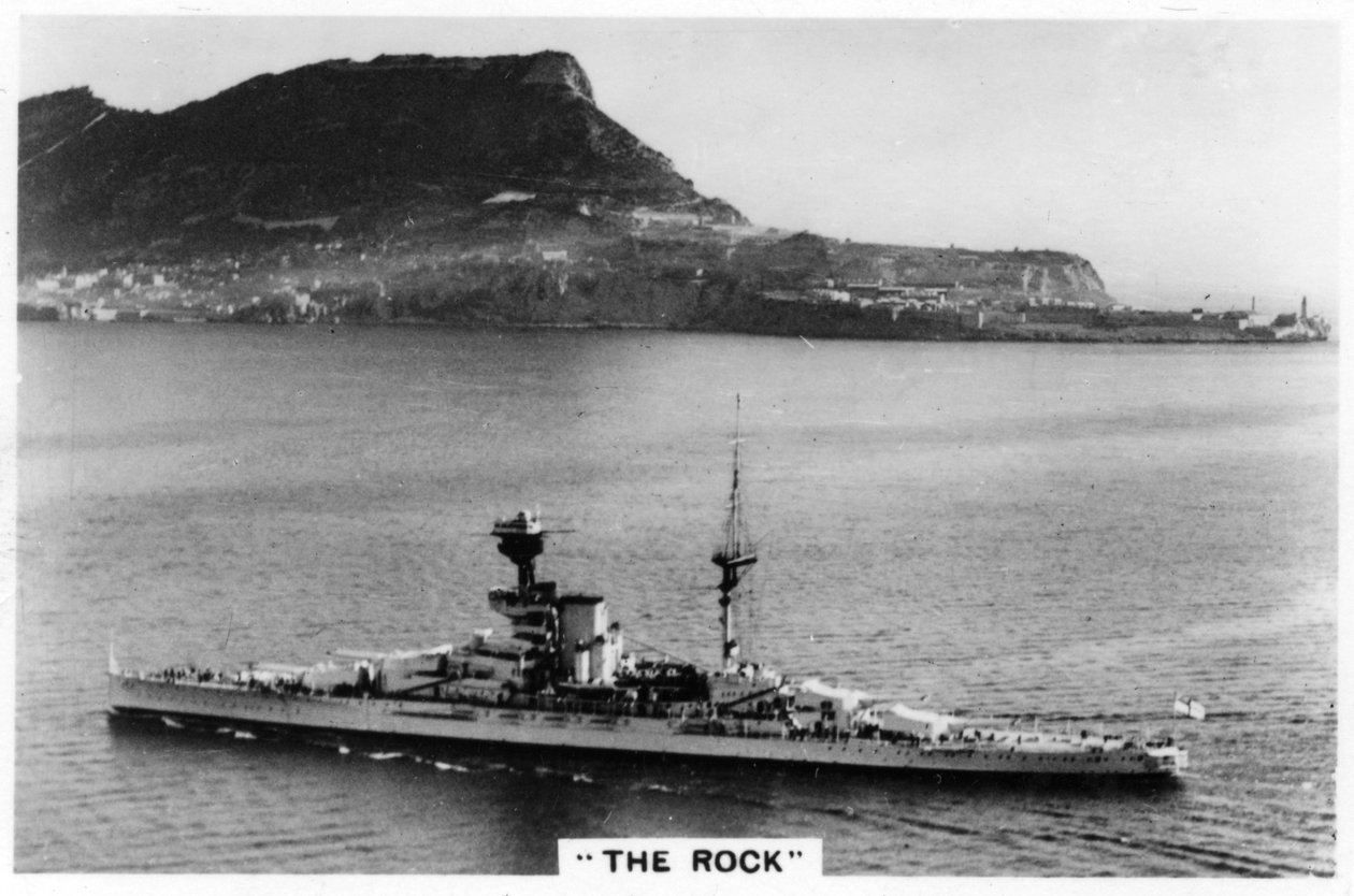 Cuirassé HMS Revenge au large de Gibraltar - Unbekannt