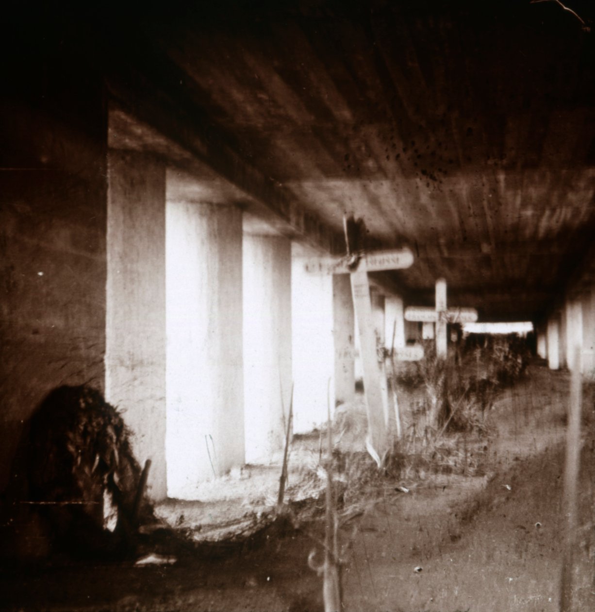 Tranchée à baïonnette, Verdun, nord de la France - Unbekannt