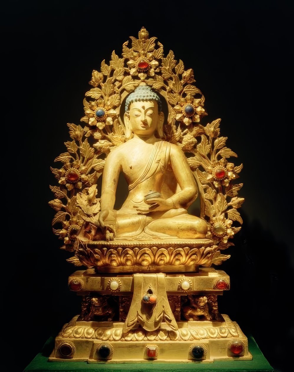 Bhaisajyaguru-Vaiduryaprabharaja / Sculpture, 18e s. - Unbekannt