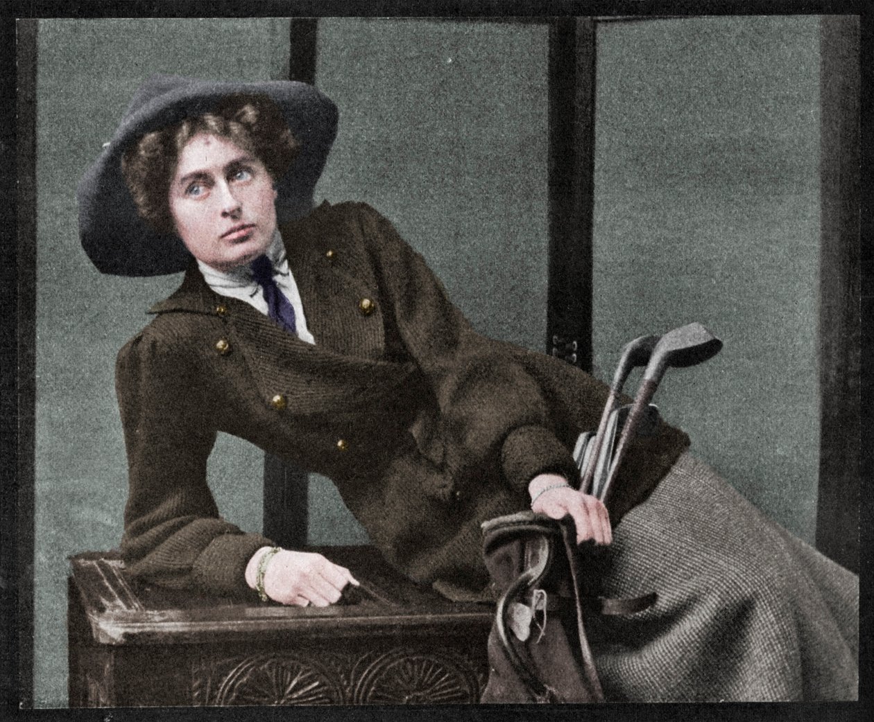 Bonnet noir, vers 1910 - Unbekannt