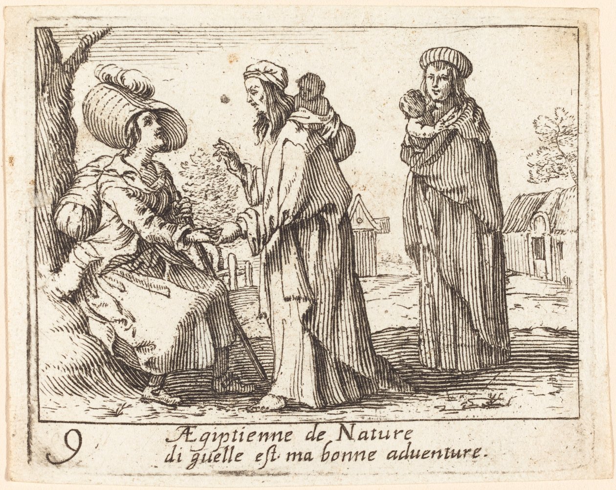 Bohémiens, XVIIe siècle - Unbekannt