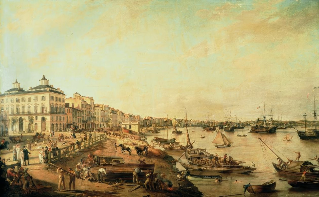 Bordeaux, port, 1805 - Unbekannt