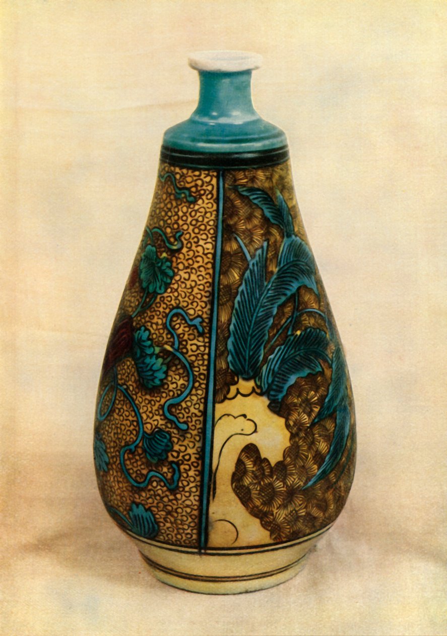 Bouteille - Kutani japonais, fin XVIIe siècle, 1945 - Unbekannt