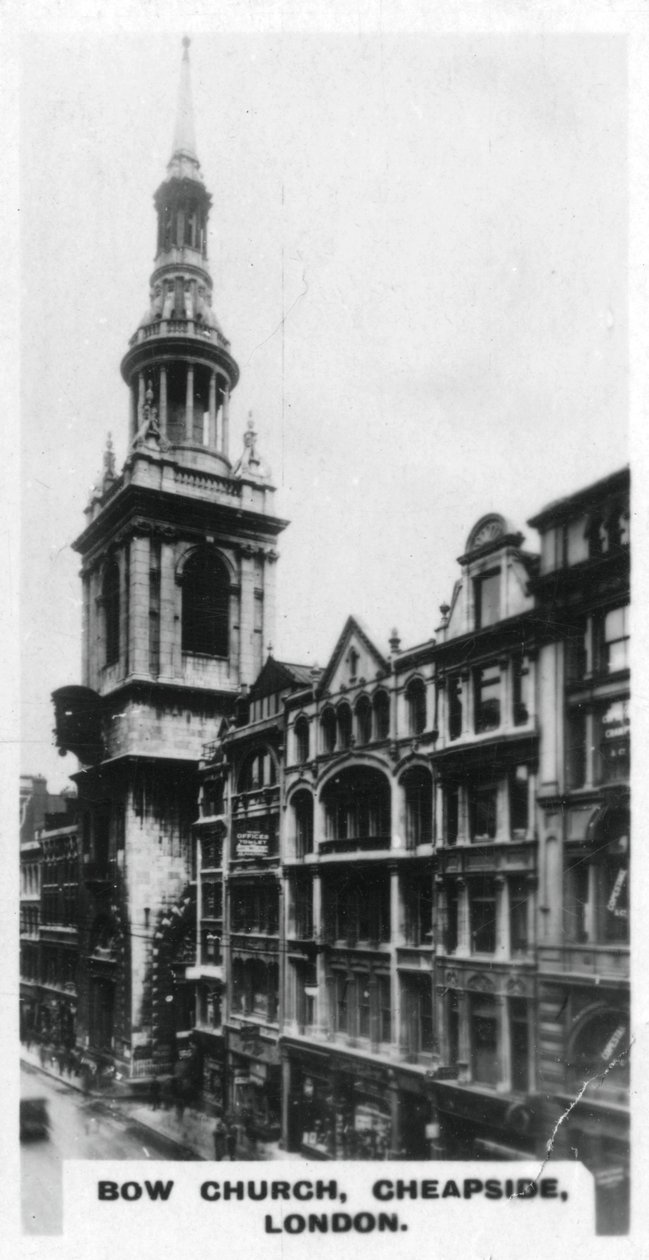 Église Bow, Cheapside, Londres, vers 1920 - Unbekannt