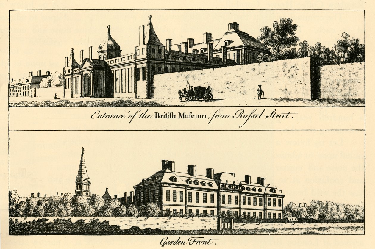 British Museum, vers 1753-1810, 1925 - Unbekannt
