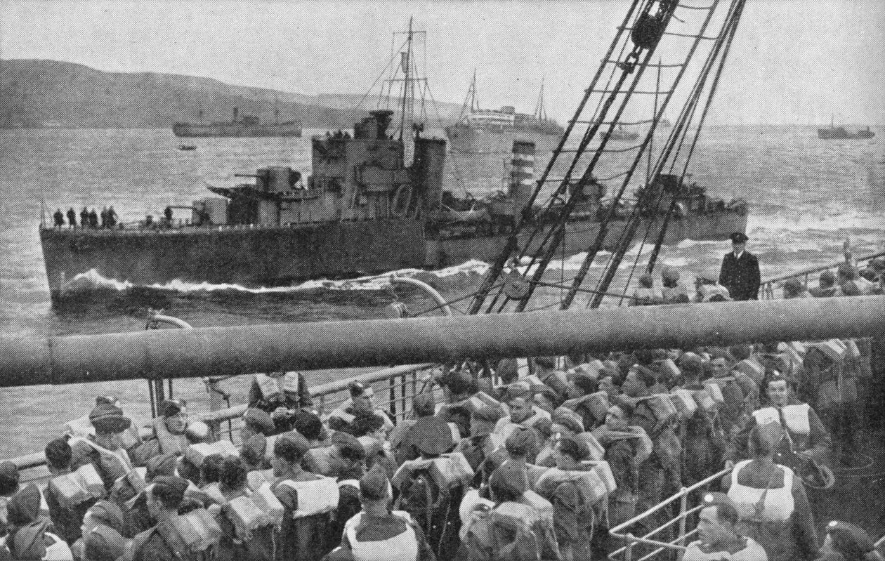 Troupes britanniques débarquant en Norvège, 1940 - Unbekannt