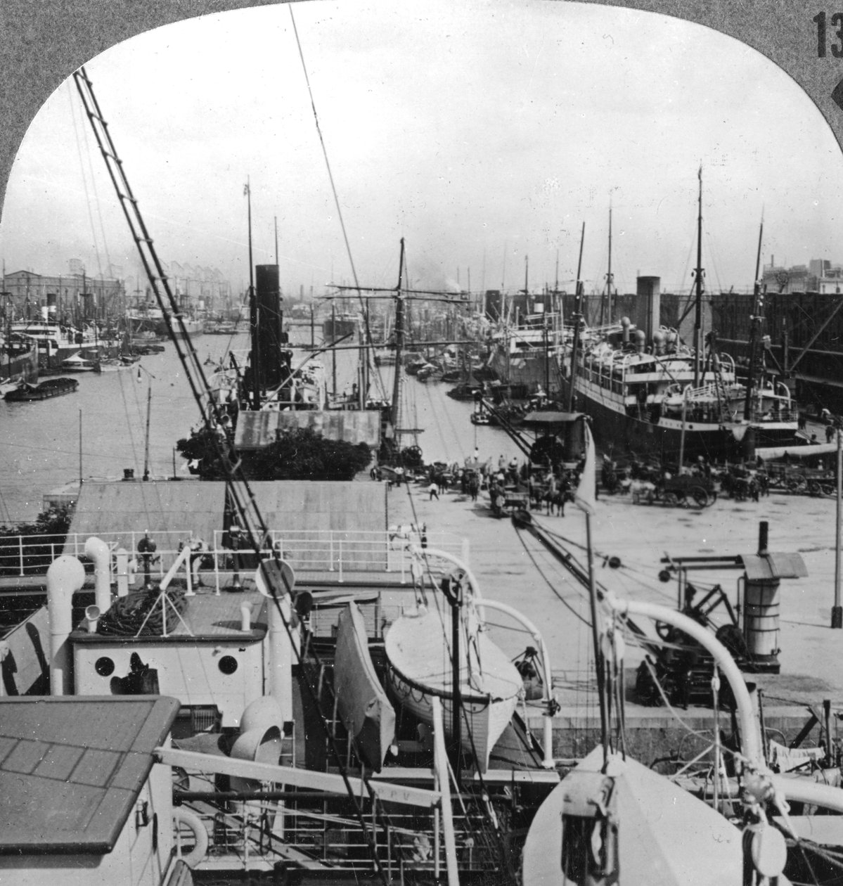 Docks de Buenos Aires, Argentine, vers 1900 - Unbekannt