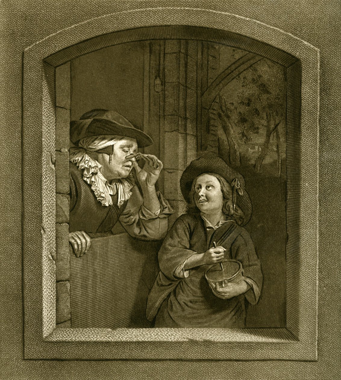 Bukal, gravure française du 18e siècle, 1948 - Unbekannt