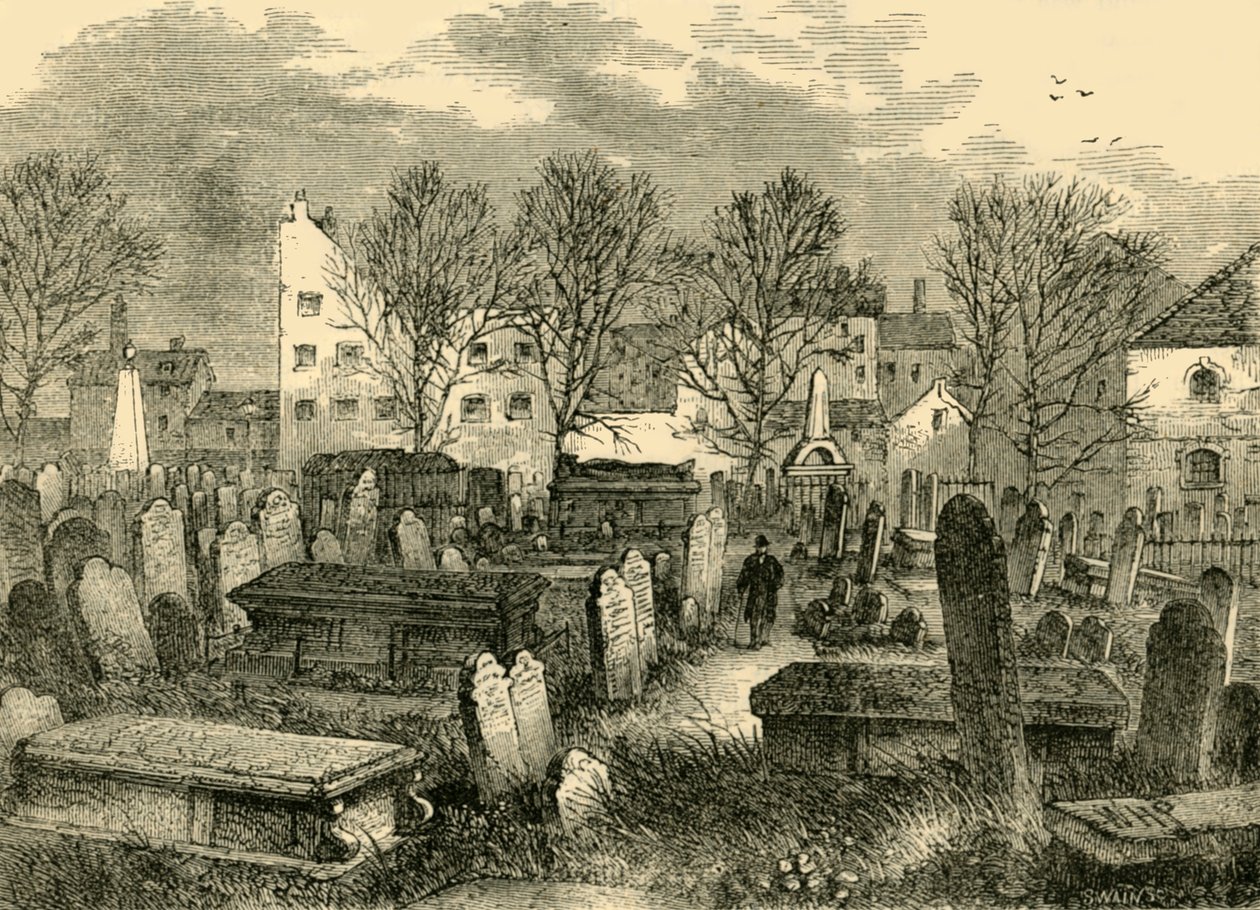 Cimetière de Bunhill Fields, vers 1872 - Unbekannt