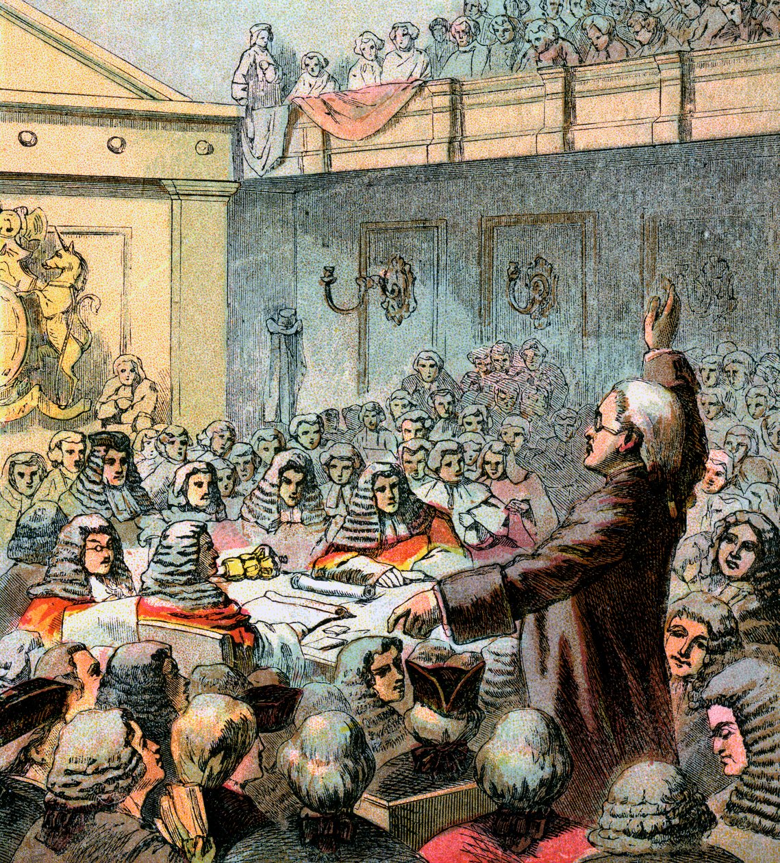 Burke, le grand orateur, 18ème siècle - Unbekannt