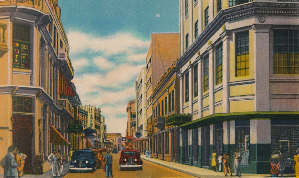 Rue des affaires, Barranquilla, vers 1940 - Unbekannt