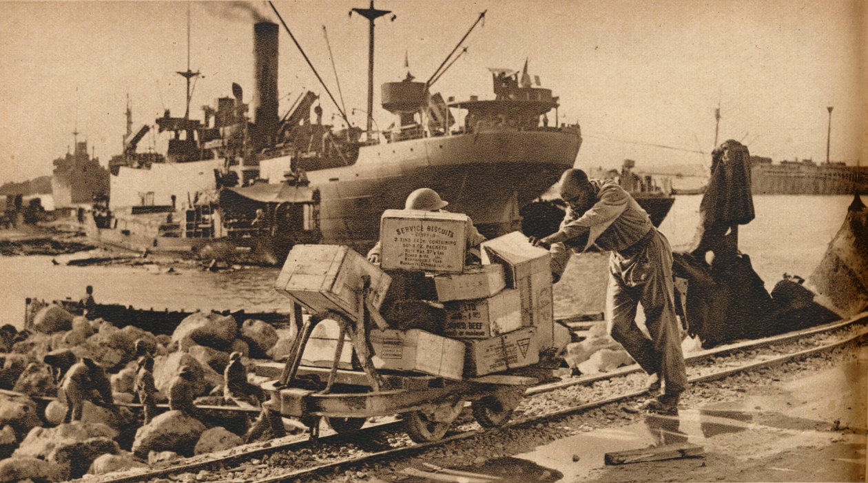Scènes animées à Benghazi, 1943 - Unbekannt