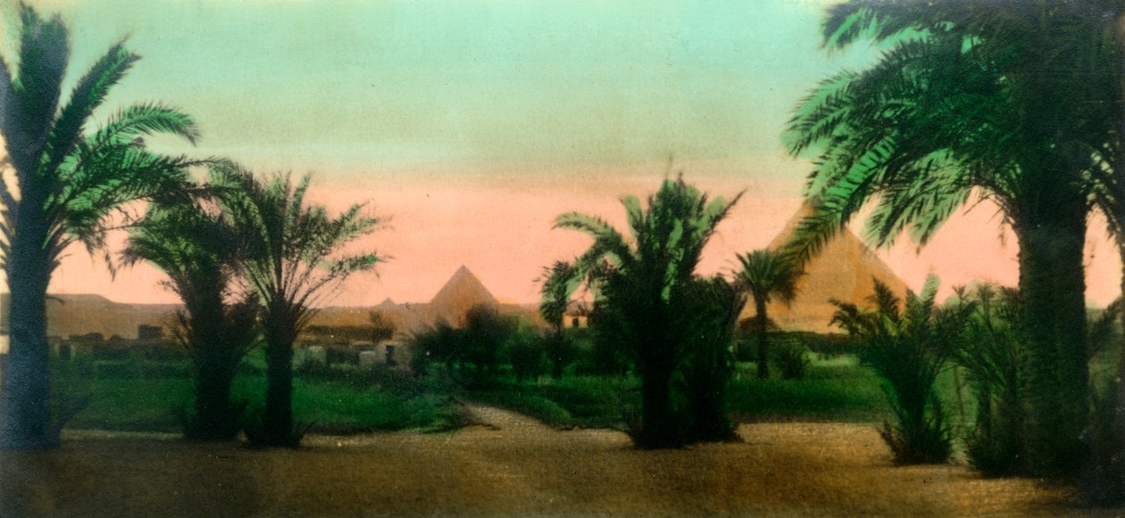 Le Caire : Village près des pyramides de Gizeh - Unbekannt