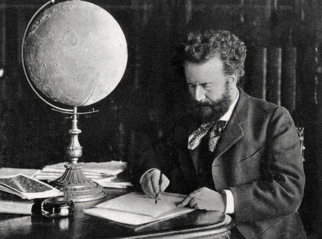 Camille Flammarion, astronome et auteur français, 1890 - Unbekannt