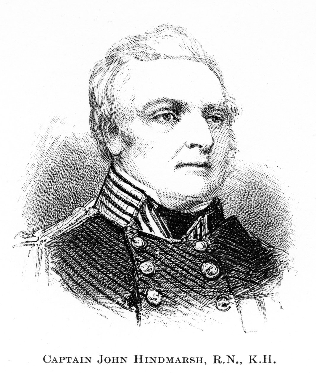 Capitaine John Hindmarsh, RN, KH, 1886 - Unbekannt