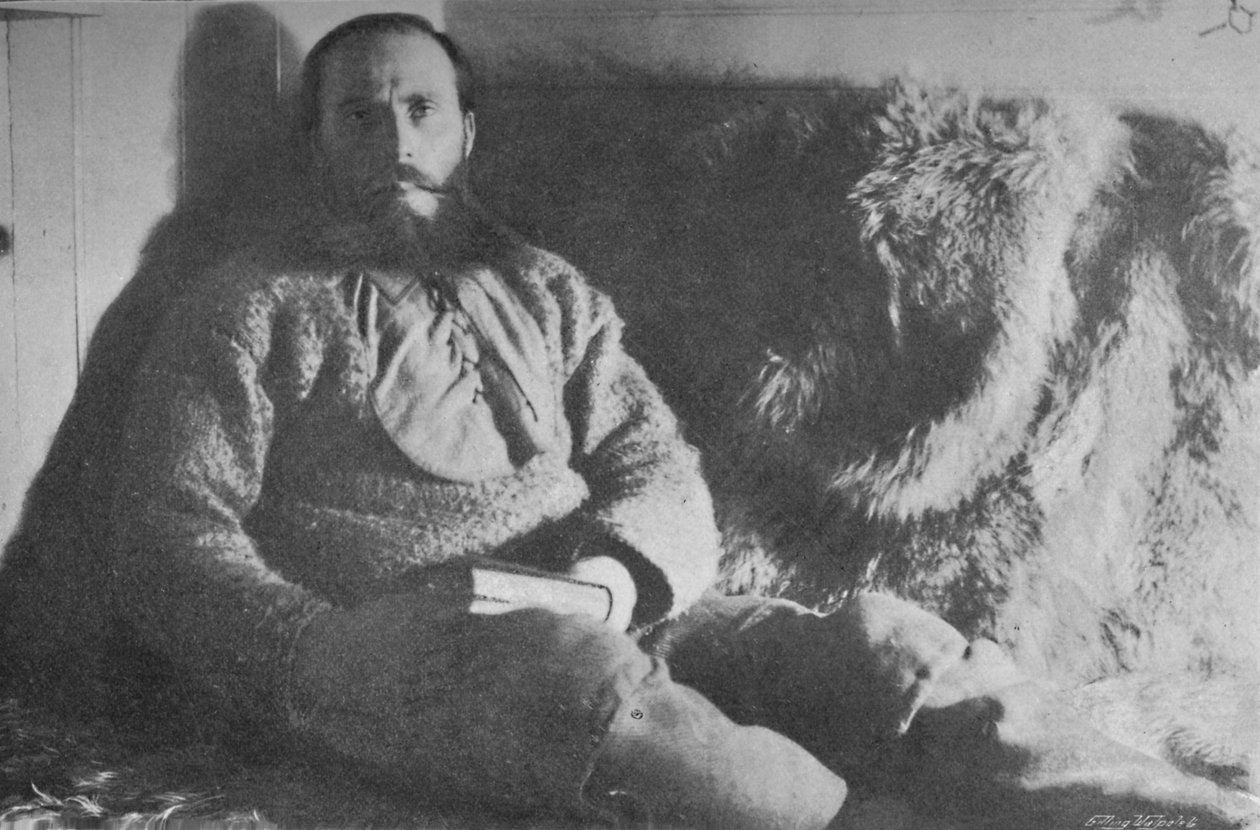 Capitaine Sverdrup dans sa cabine, 1895, 1897 - Unbekannt