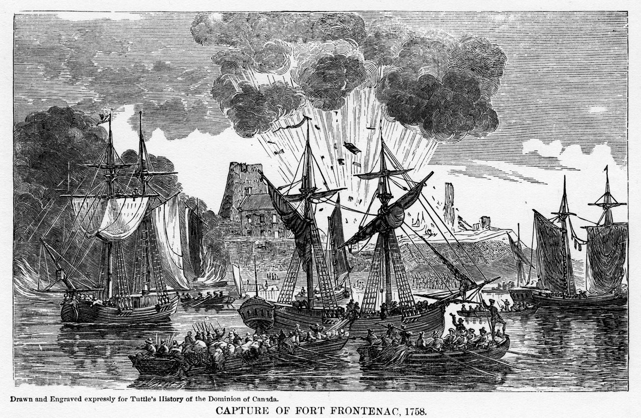Capture du Fort Frontenac, 1758, 1877 - Unbekannt