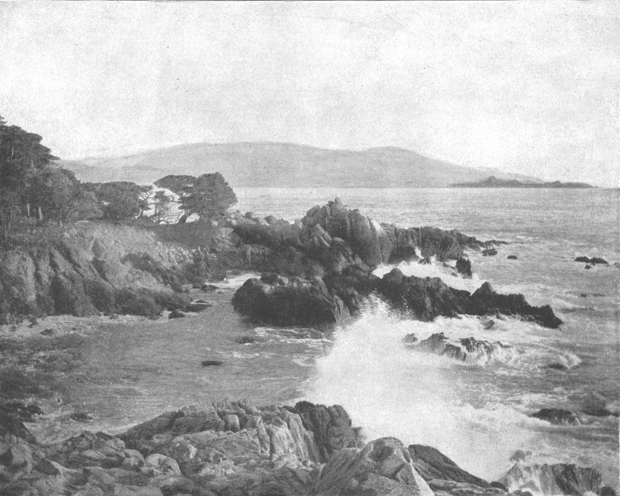 Baie de Carmel, Californie, États-Unis, vers 1900 - Unbekannt