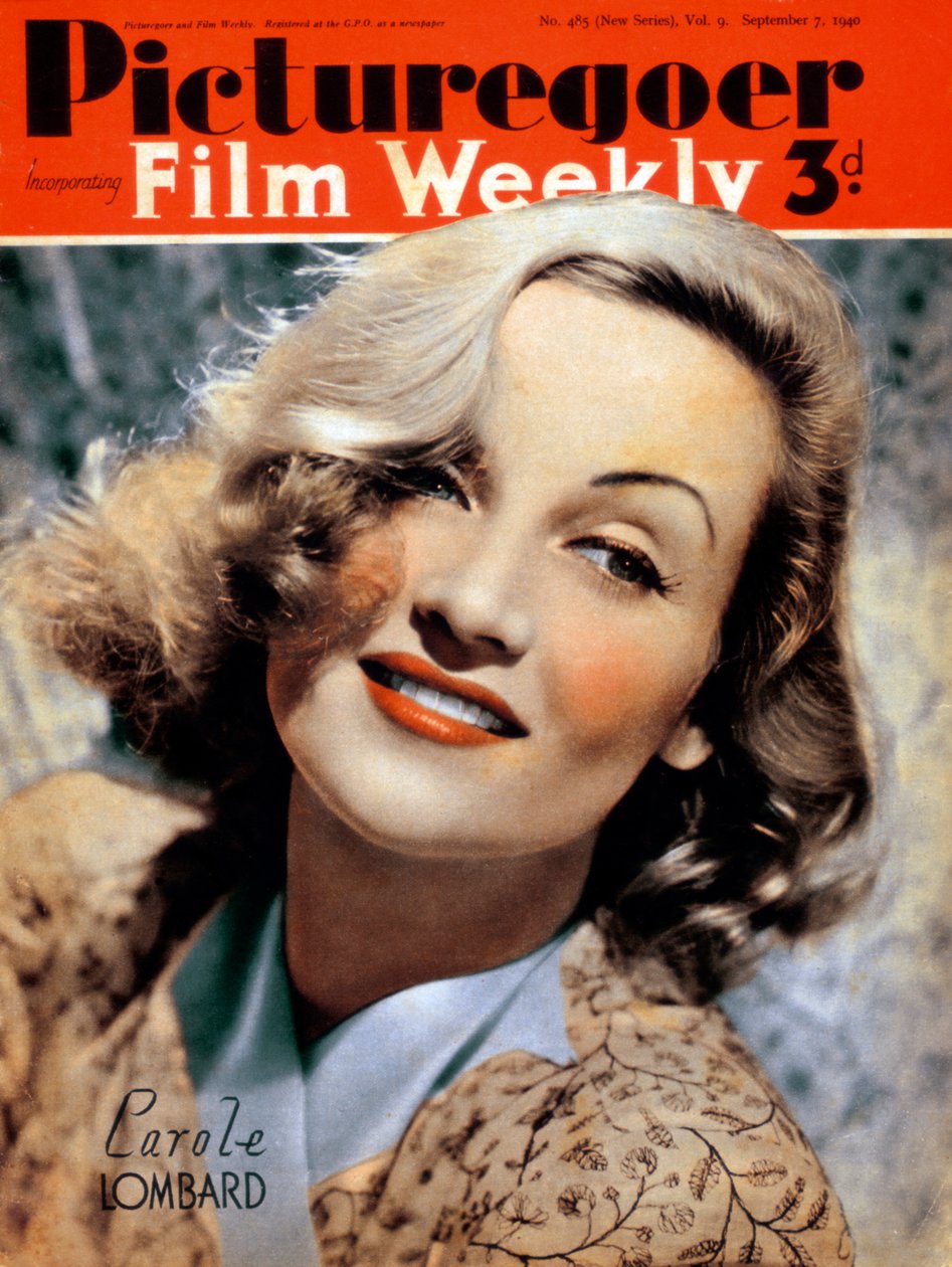 Carole Lombard 1908-1942, actrice américaine, 1940 - Unbekannt