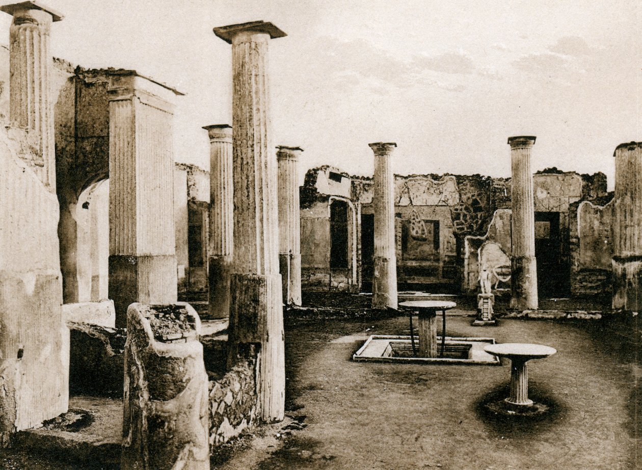 Casa di Marco Olconio, Pompéi, Italie, vers 1900 - Unbekannt