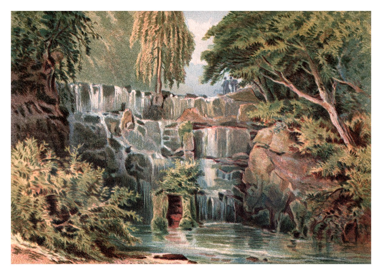 Cascade à Virginia Water, 1880 - Unbekannt