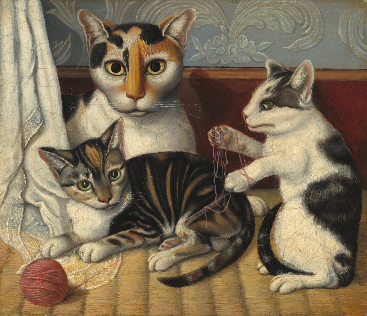 Chat et chatons, vers 1872-1883 - Unbekannt