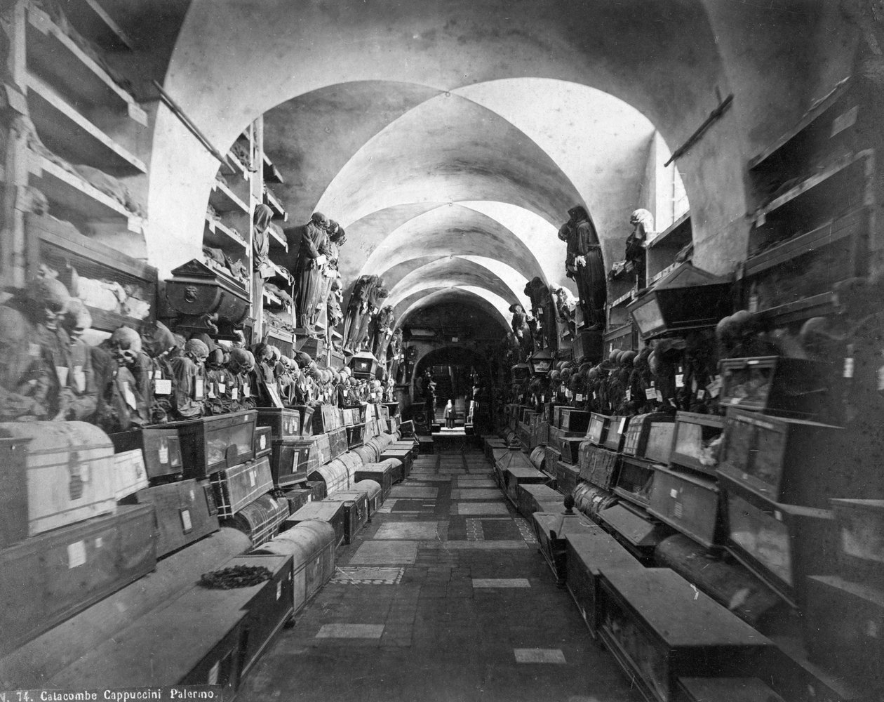 Catacombes des Capucins, Palerme, Italie, vers 1910 - Unbekannt